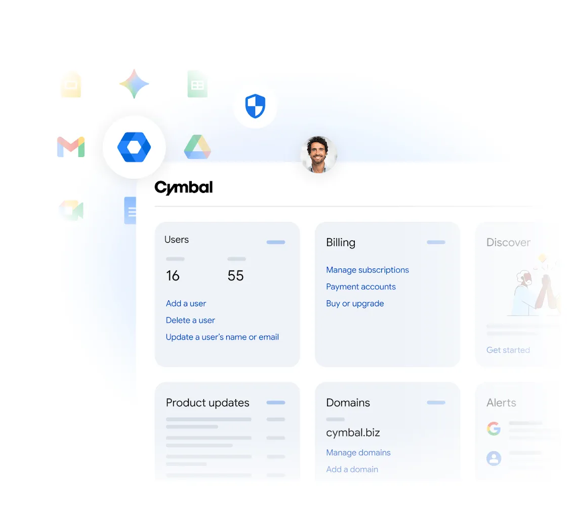 Google Admin Console dashboard