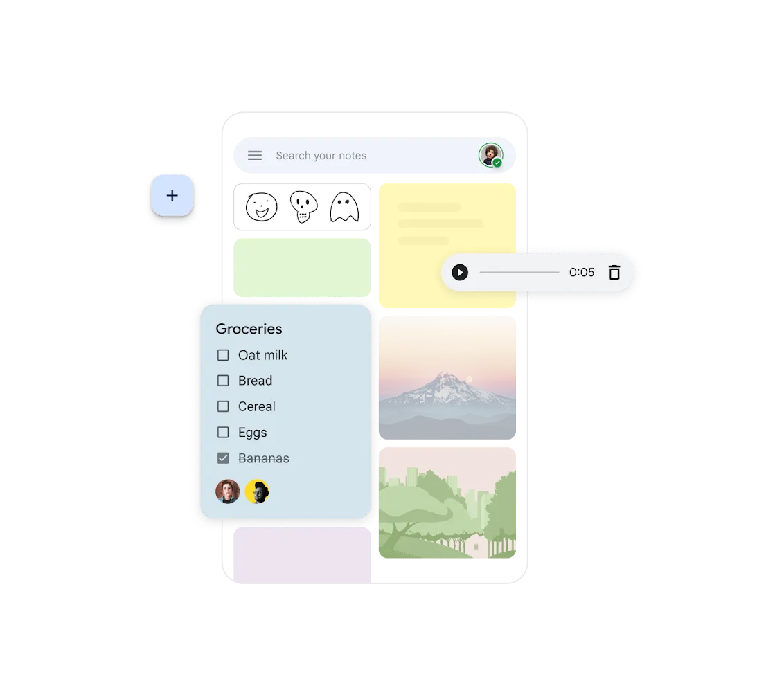 Google Keep digital notepad