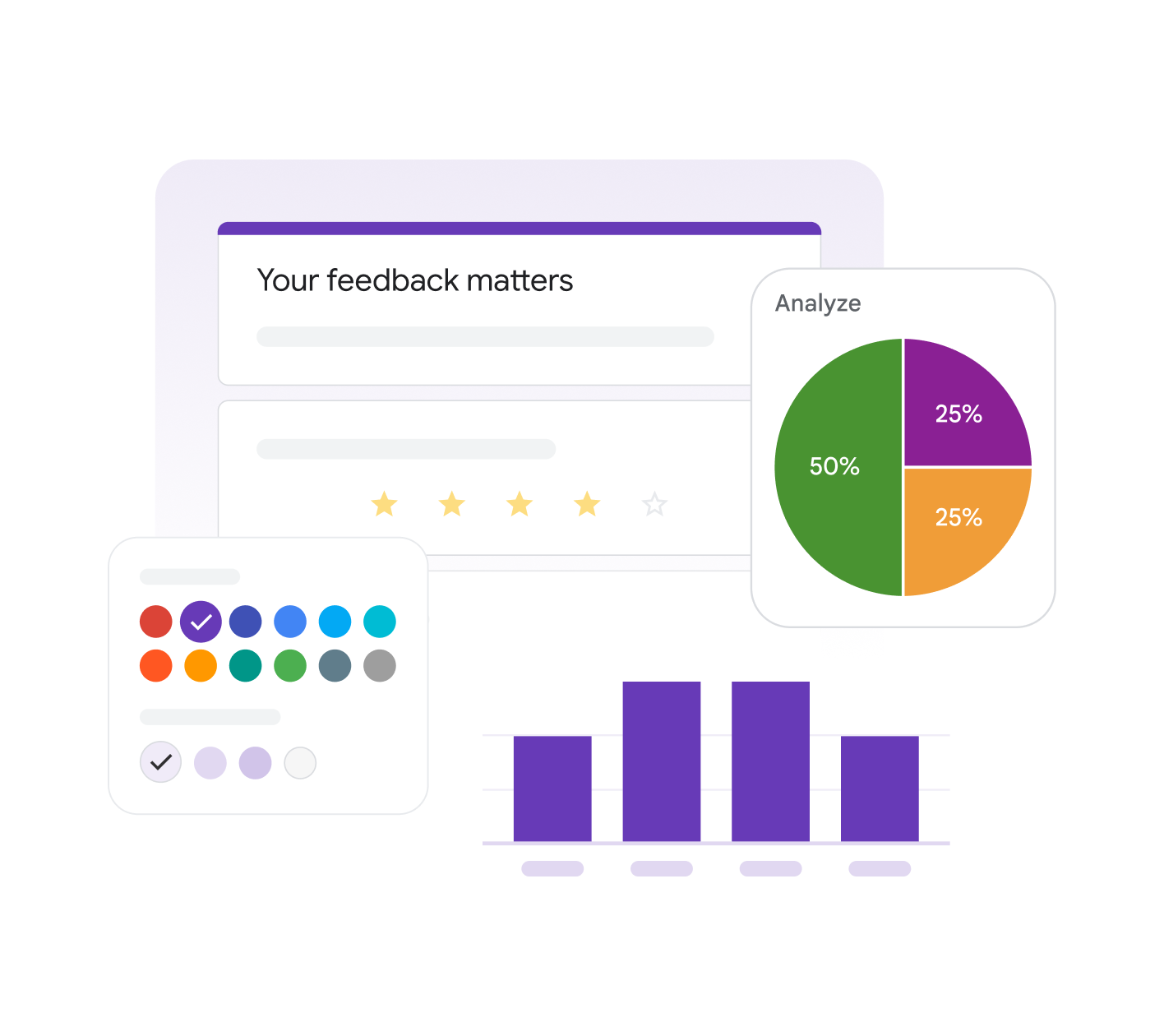 Google Forms Interface