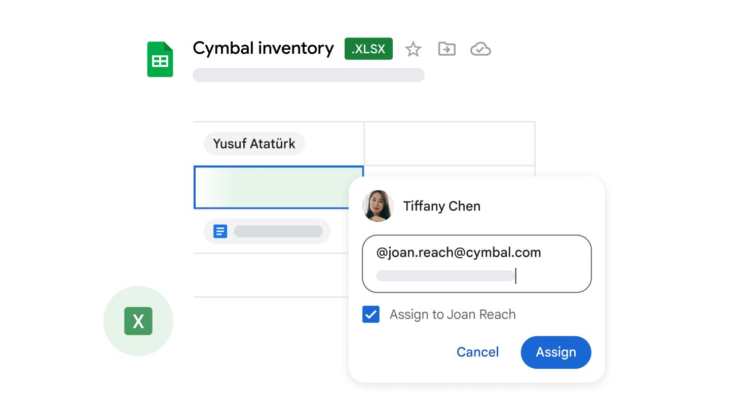 Team Collaboration on Spreadsheets
